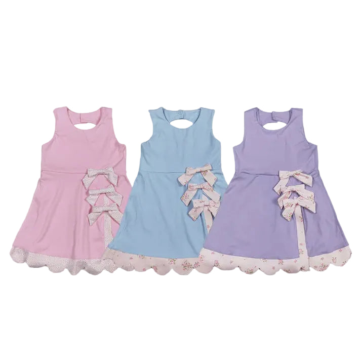 yoga dress scalloped