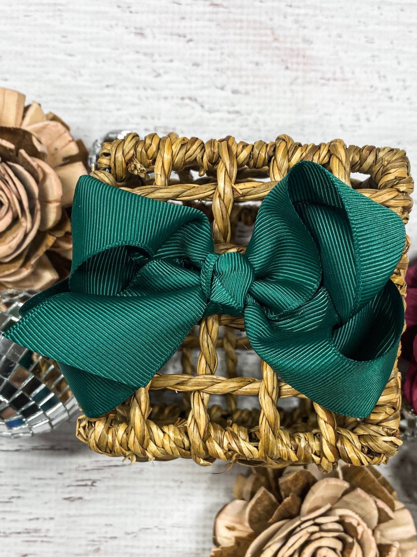 4" Essential Grosgrain Hair Bow | Clip or Headband