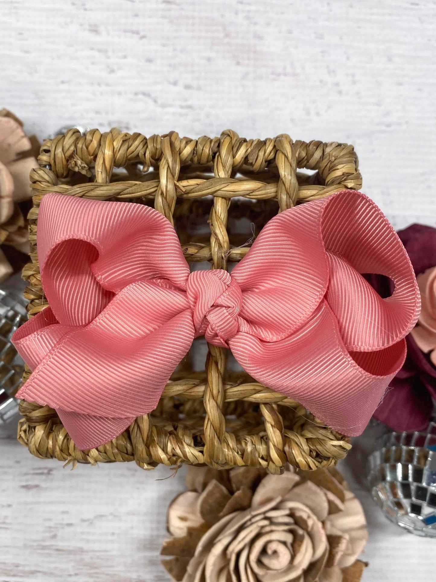 4" Essential Grosgrain Hair Bow | Clip or Headband