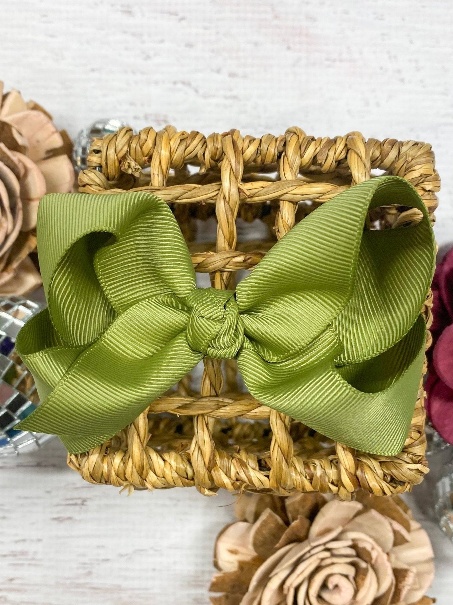 4" Essential Grosgrain Hair Bow | Clip or Headband