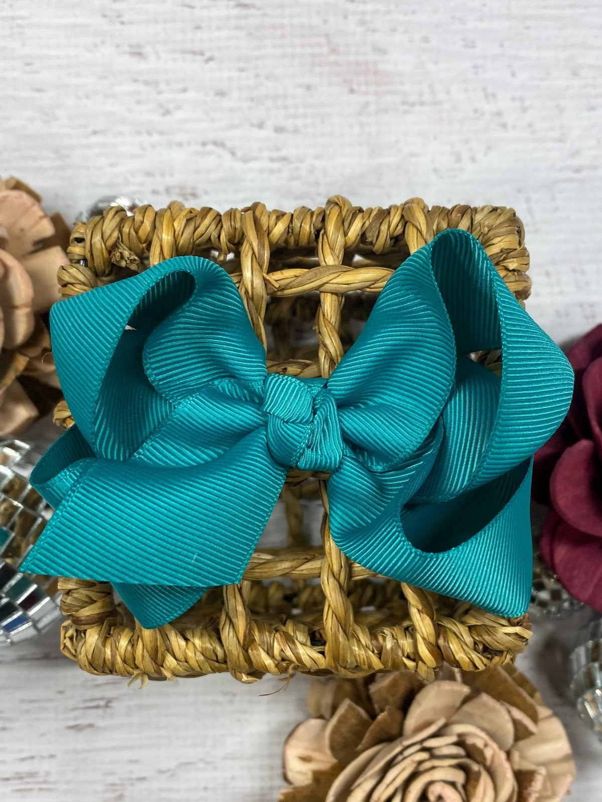 4" Essential Grosgrain Hair Bow | Clip or Headband