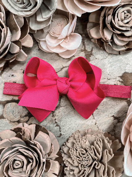 4" Essential Grosgrain Hair Bow | Clip or Headband