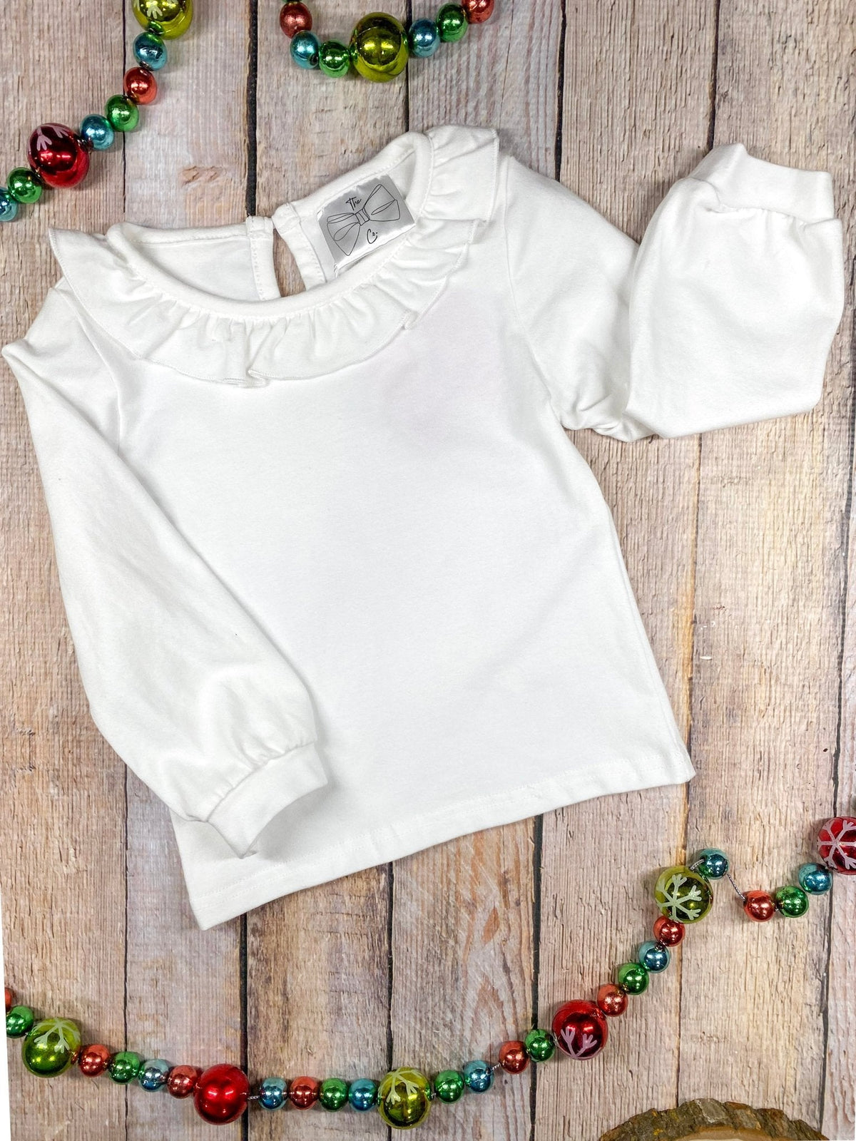 Gingerbread Bow Corduroy Jumper Christmas Dress