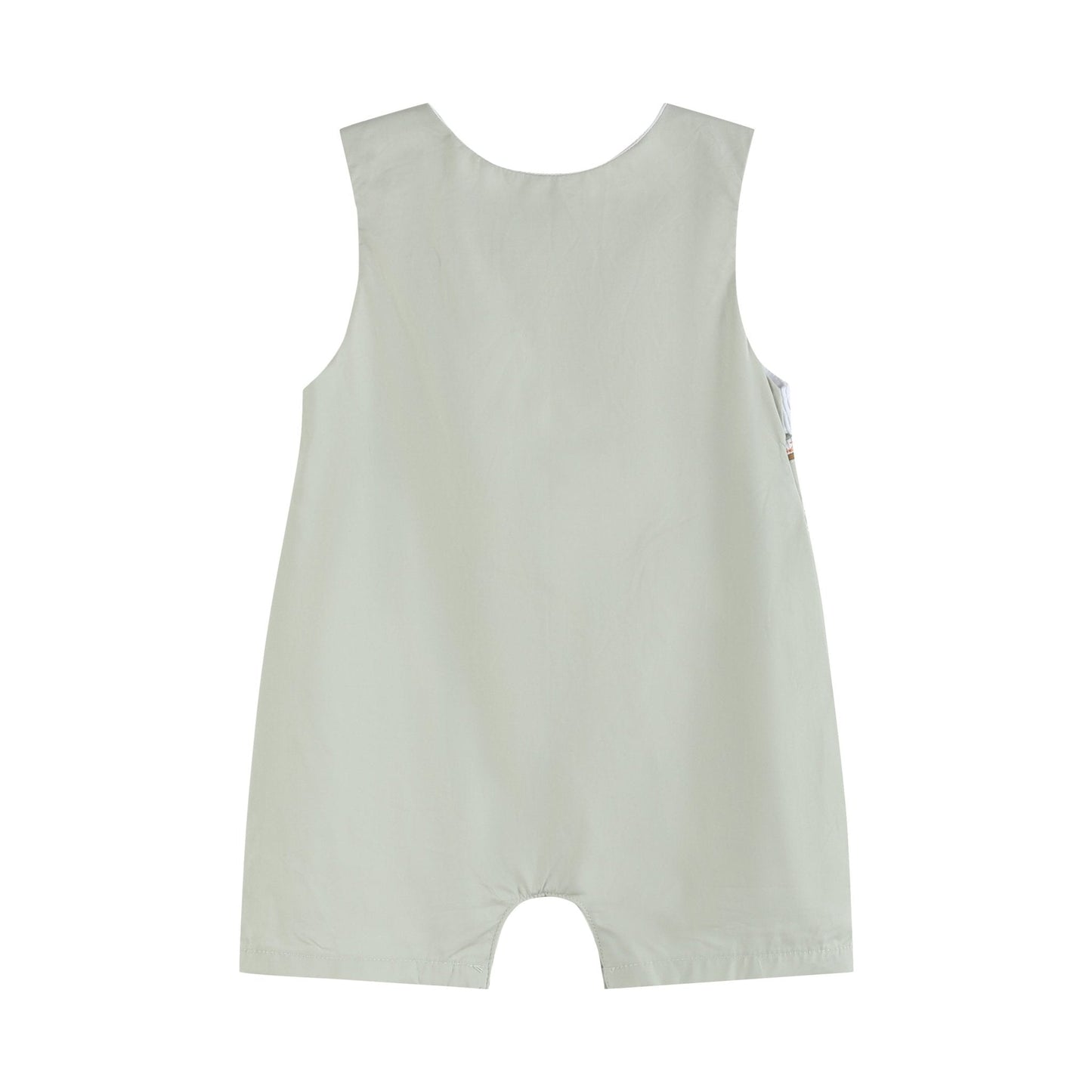 Green Dog Smocked Jon Jon