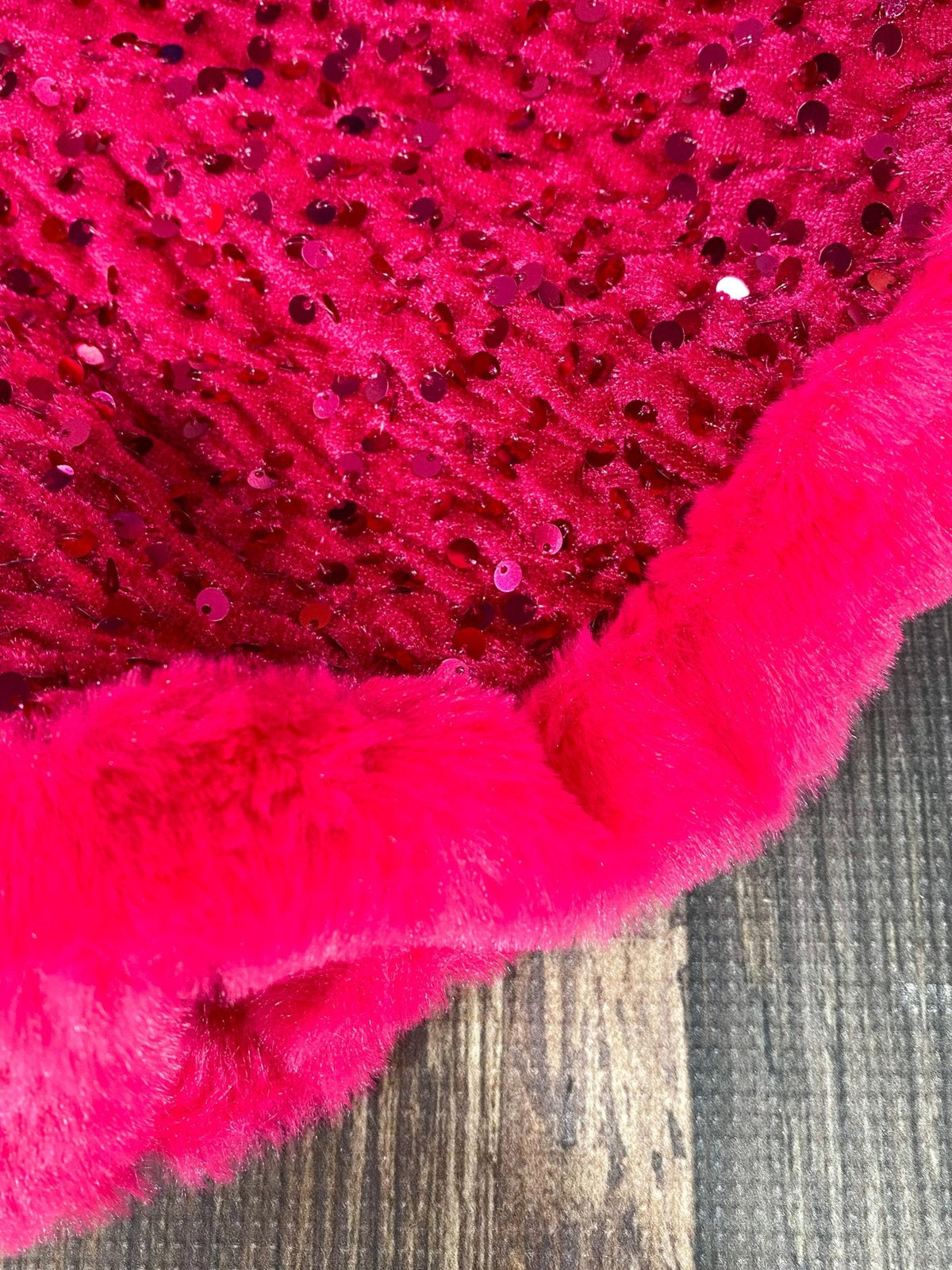 Hot Pink Sequin Girls Bell Bottoms