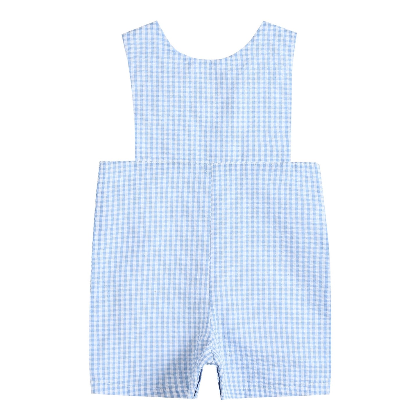 Light Blue Gingham Jon Jon