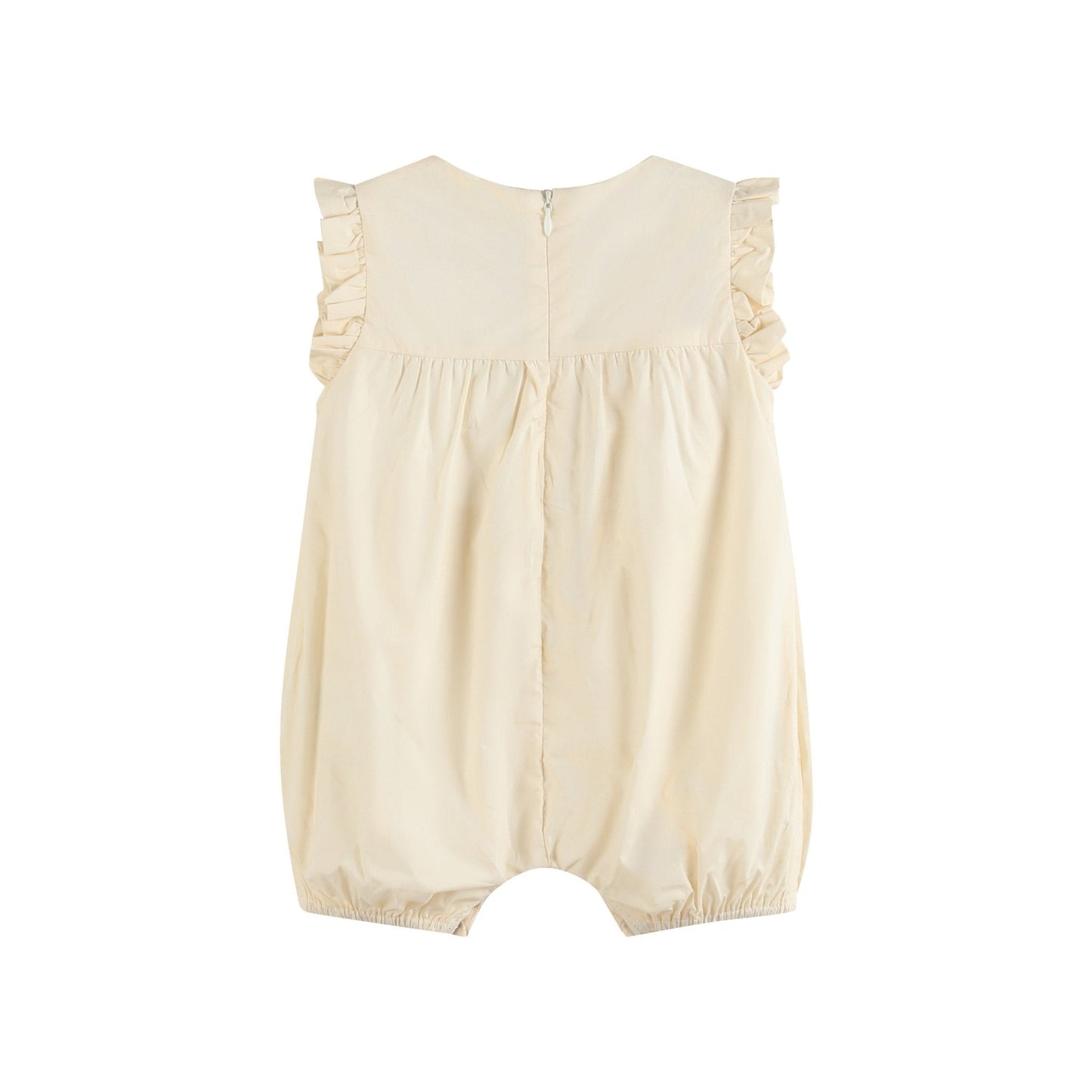 Light Yellow Ruffle Jumper Romper