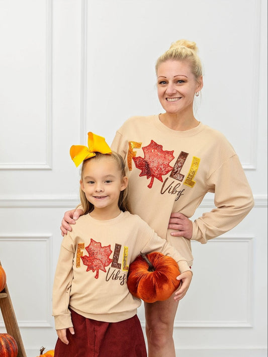 Mommy & Me Fall Vibes Long Sleeve