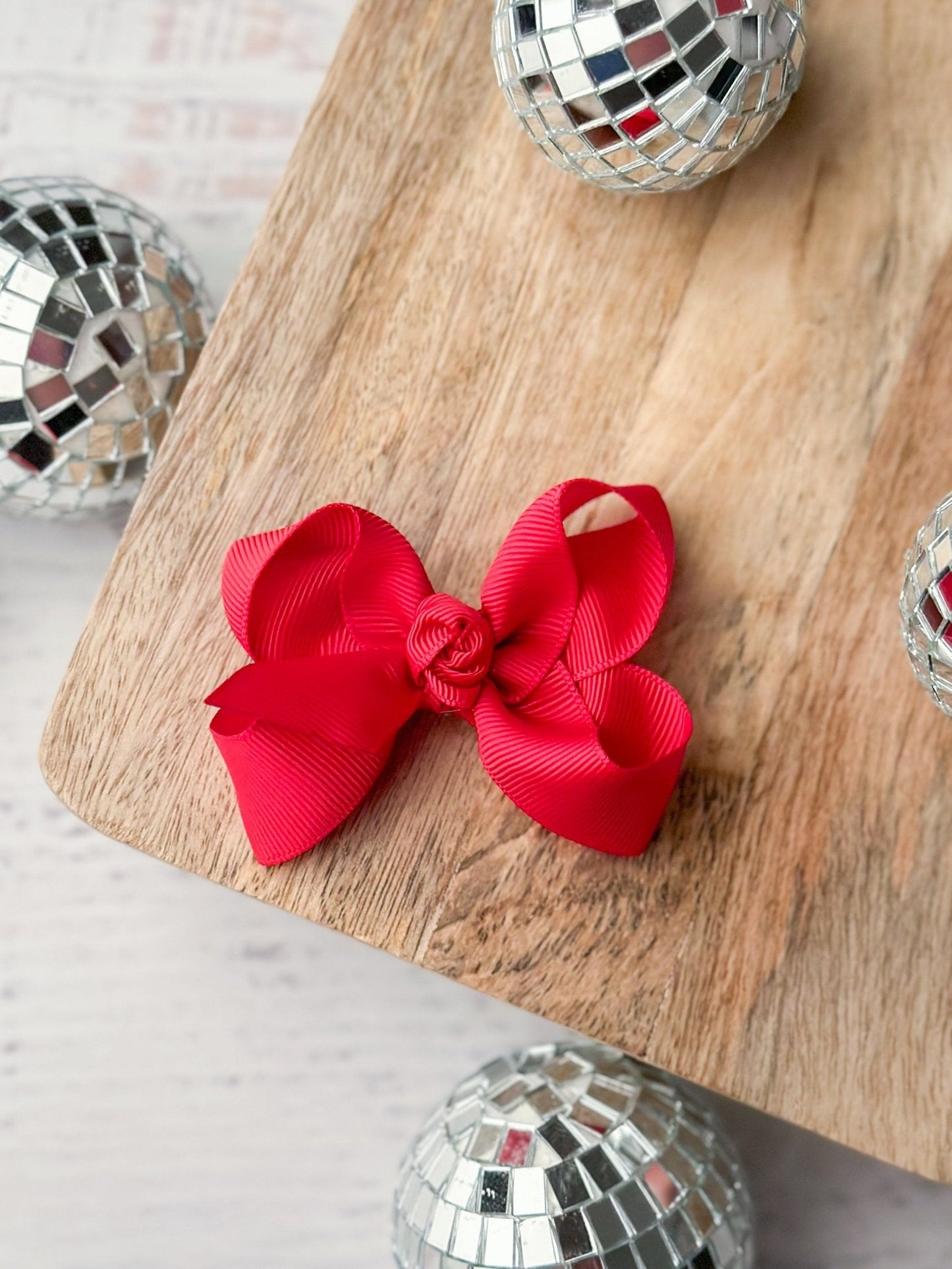 3" Original Grosgrain Hair Bow | Clip or Headband