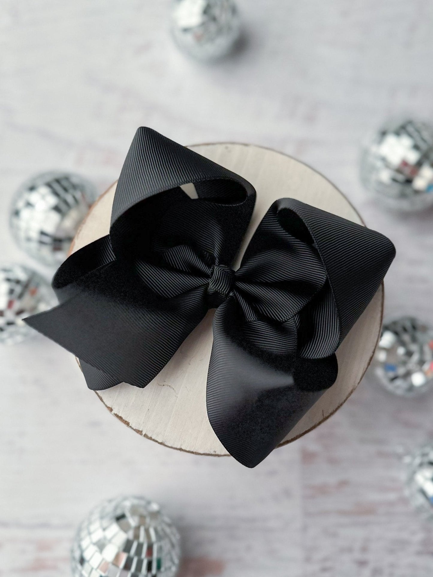 5.5" Oversize Grosgrain Hair Bow | Alligator Clip or (Headband - Coming Soon)