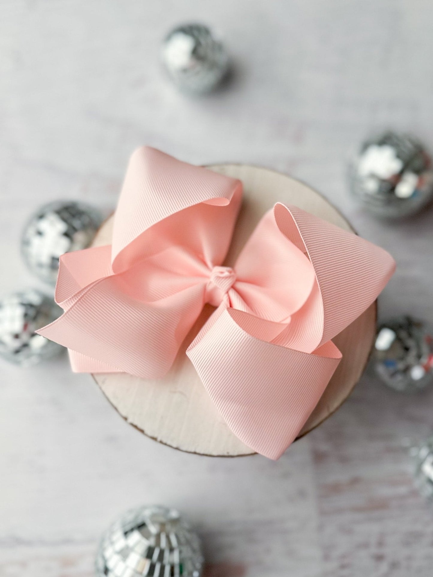 5.5" Oversize Grosgrain Hair Bow | Alligator Clip or (Headband - Coming Soon)