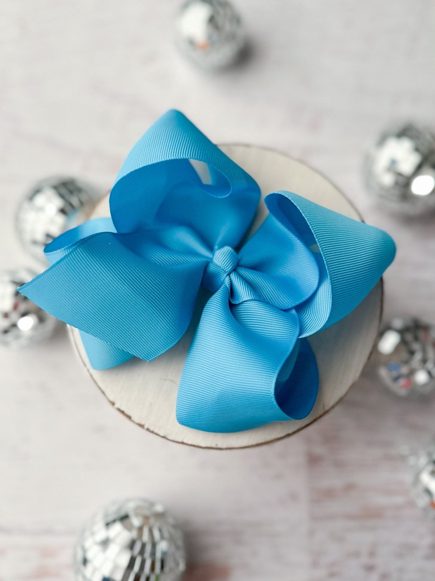 5.5" Oversize Grosgrain Hair Bow | Alligator Clip or (Headband - Coming Soon)
