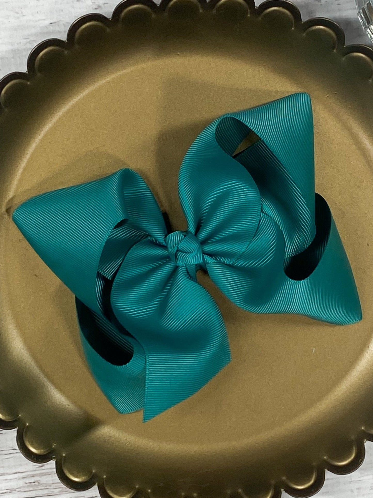 5.5" Oversize Grosgrain Hair Bow | Alligator Clip or (Headband - Coming Soon)