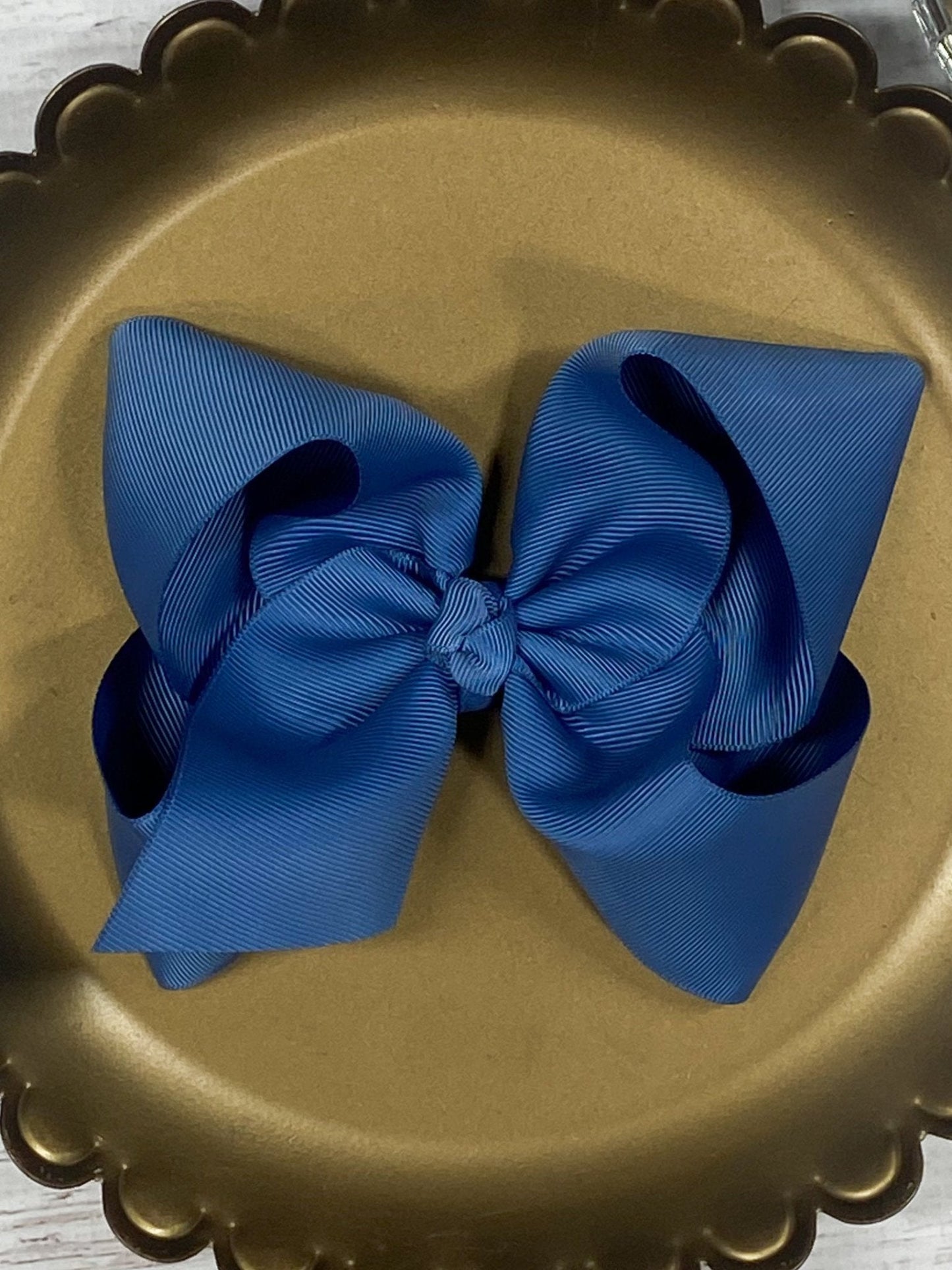 5.5" Oversize Grosgrain Hair Bow | Alligator Clip or (Headband - Coming Soon)