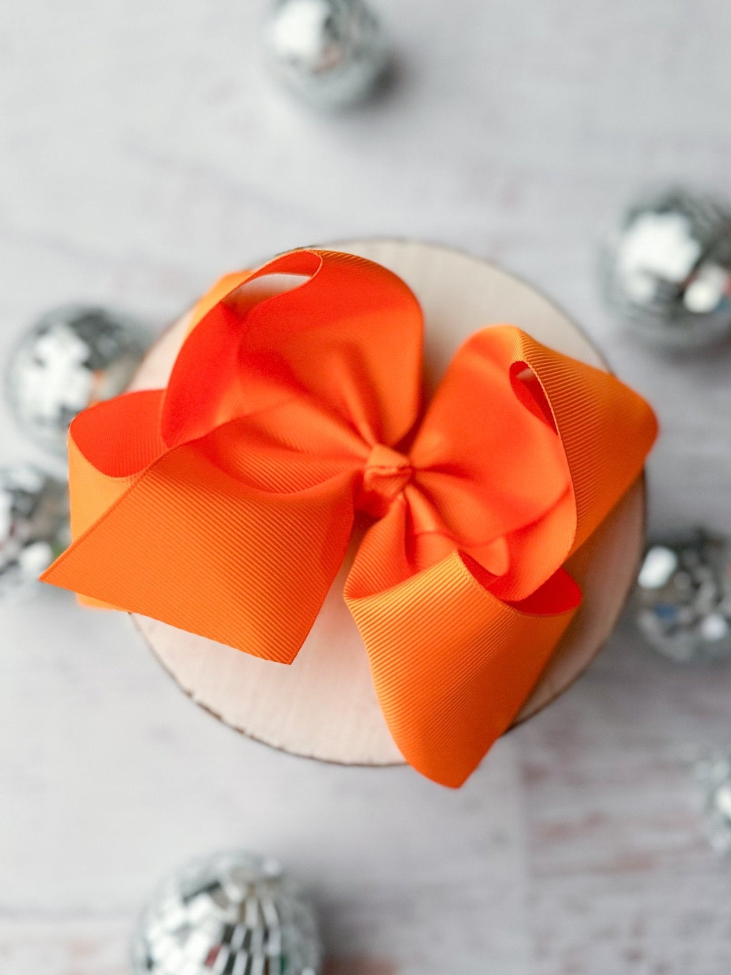 5.5" Oversize Grosgrain Hair Bow | Alligator Clip or (Headband - Coming Soon)