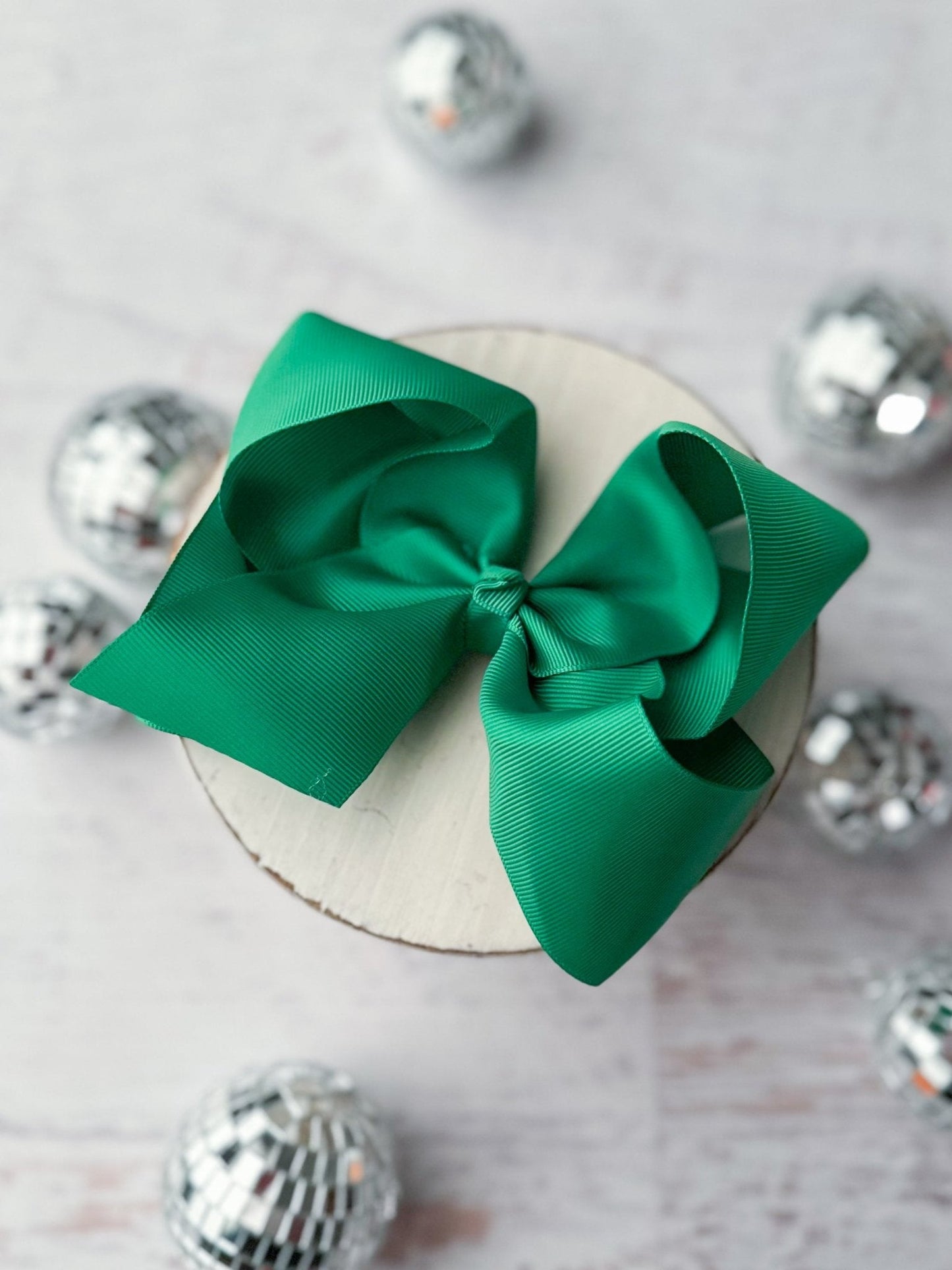 5.5" Oversize Grosgrain Hair Bow | Alligator Clip or (Headband - Coming Soon)