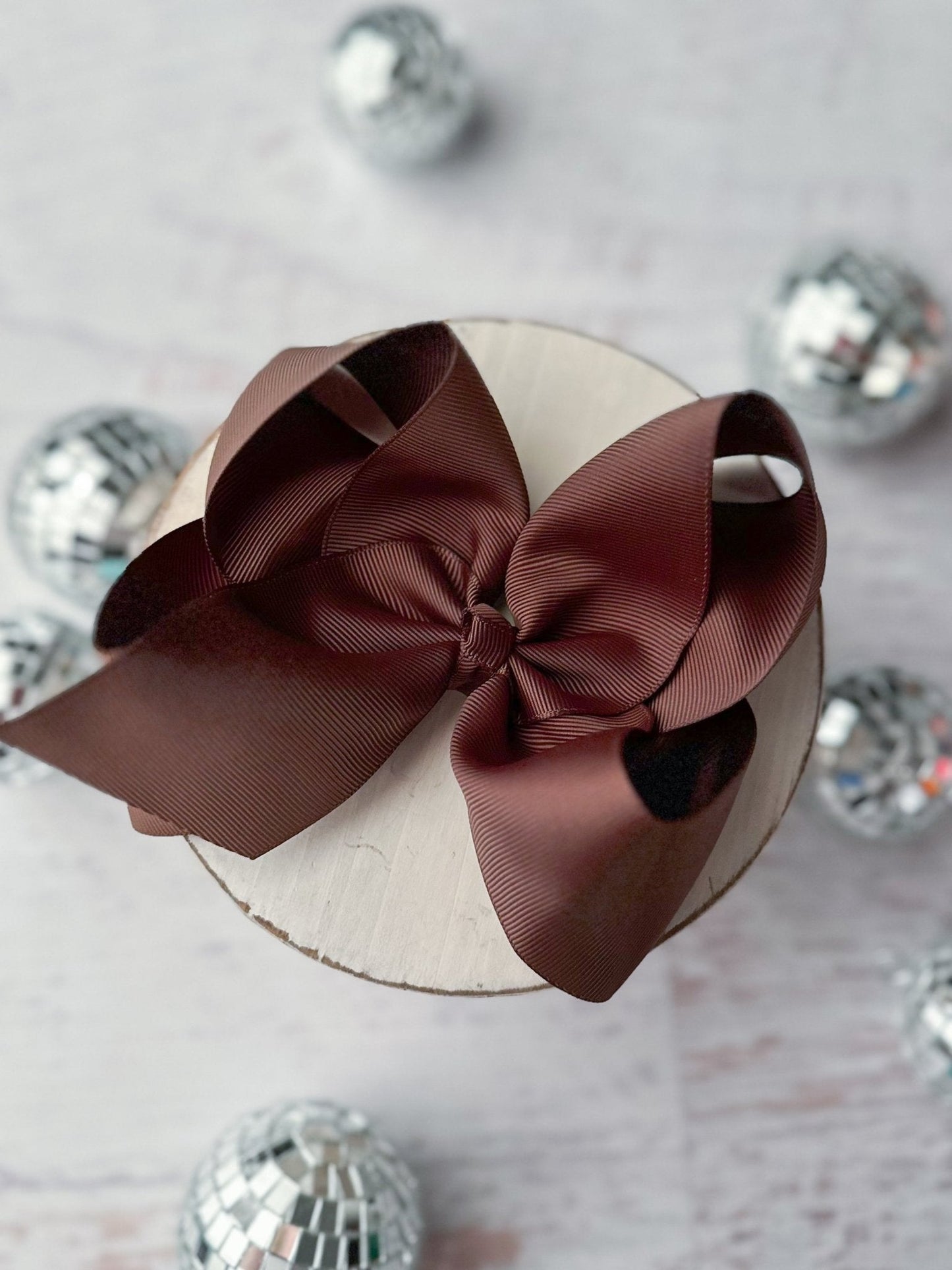 5.5" Oversize Grosgrain Hair Bow | Alligator Clip or (Headband - Coming Soon)