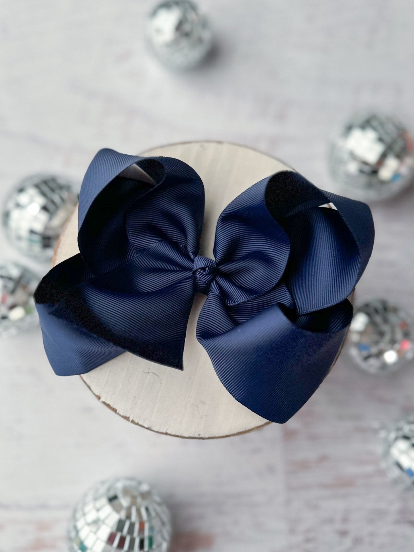 5.5" Oversize Grosgrain Hair Bow | Alligator Clip or (Headband - Coming Soon)