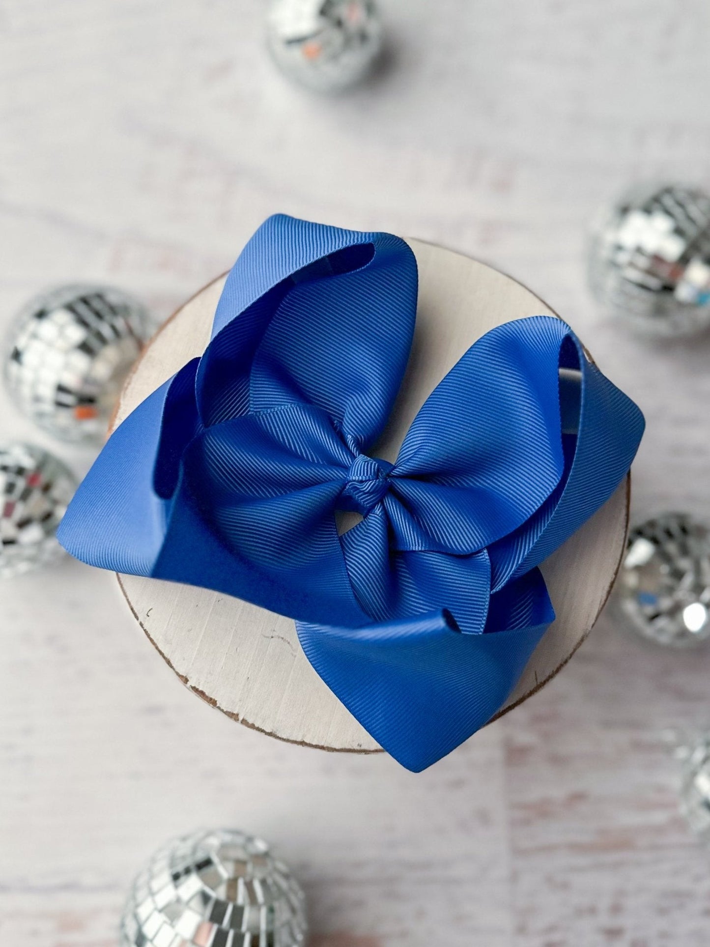 5.5" Oversize Grosgrain Hair Bow | Alligator Clip or (Headband - Coming Soon)