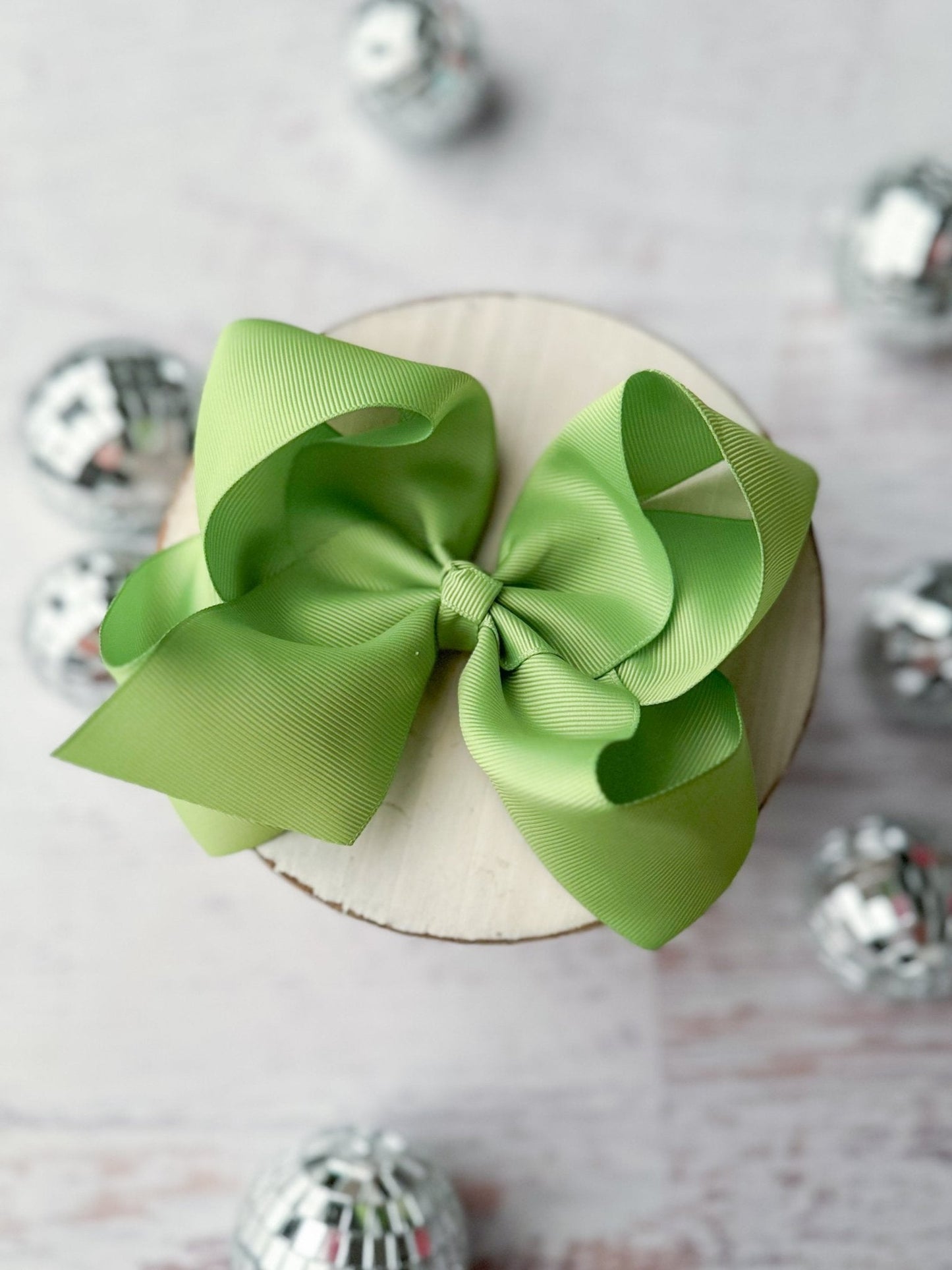 5.5" Oversize Grosgrain Hair Bow | Alligator Clip or (Headband - Coming Soon)
