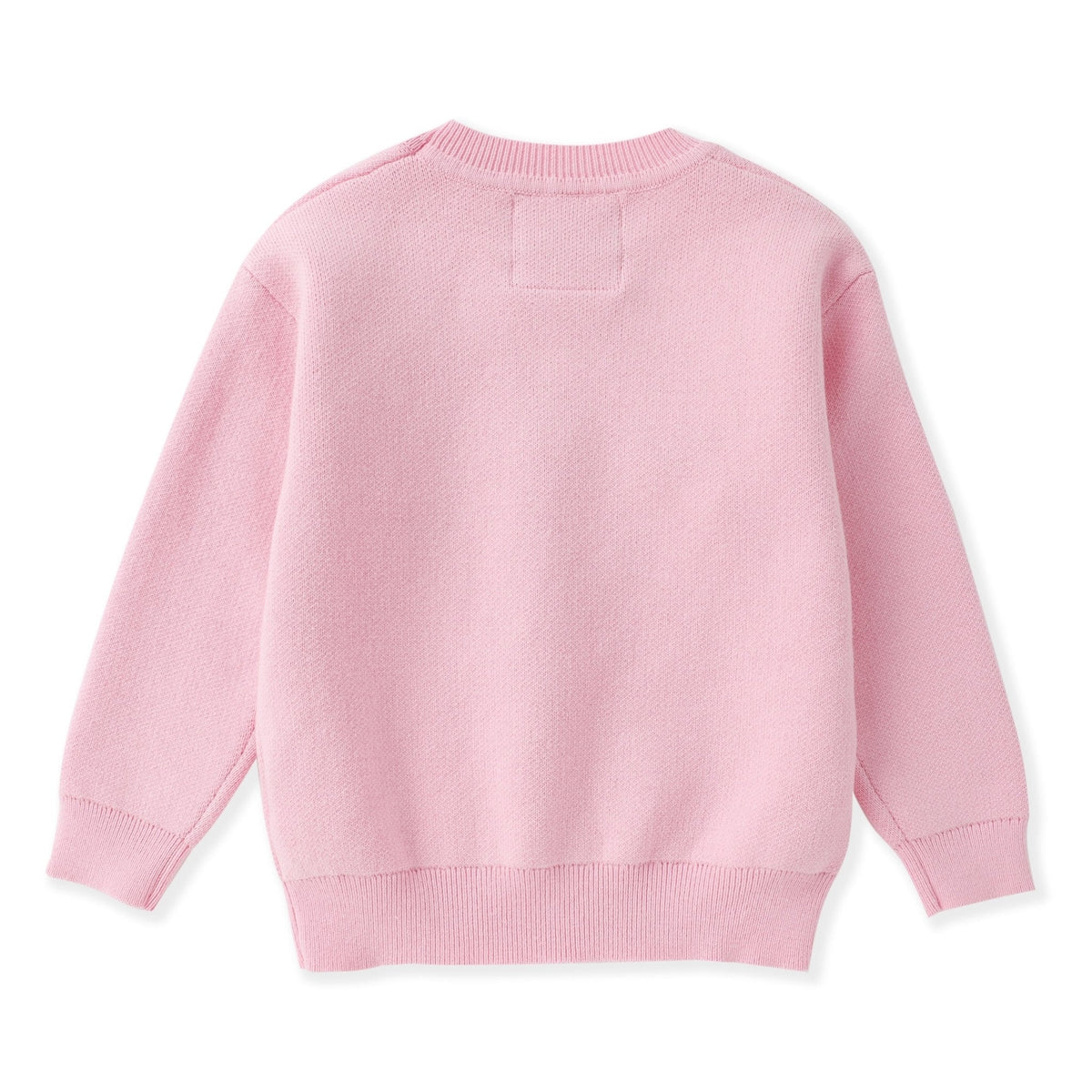 Pink Sparkly Bow Sweater