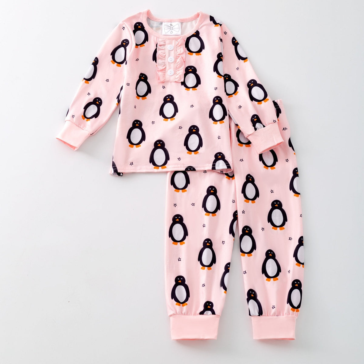 Polar Penguins Girl's Pajamas