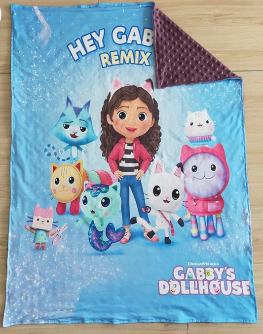 gabby cat blanket