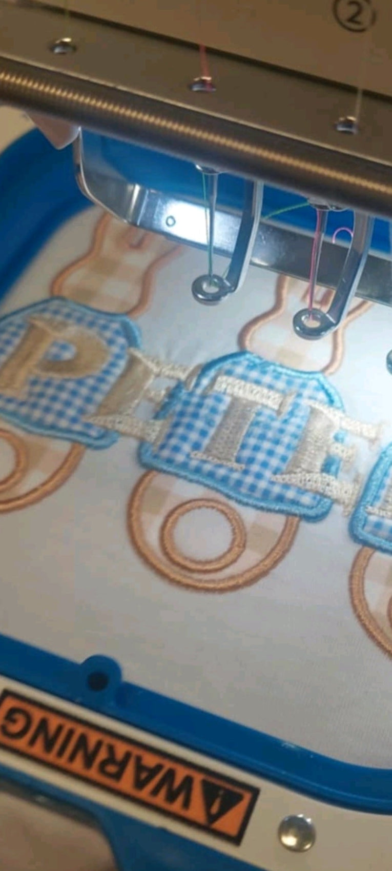 embroidery customization add on