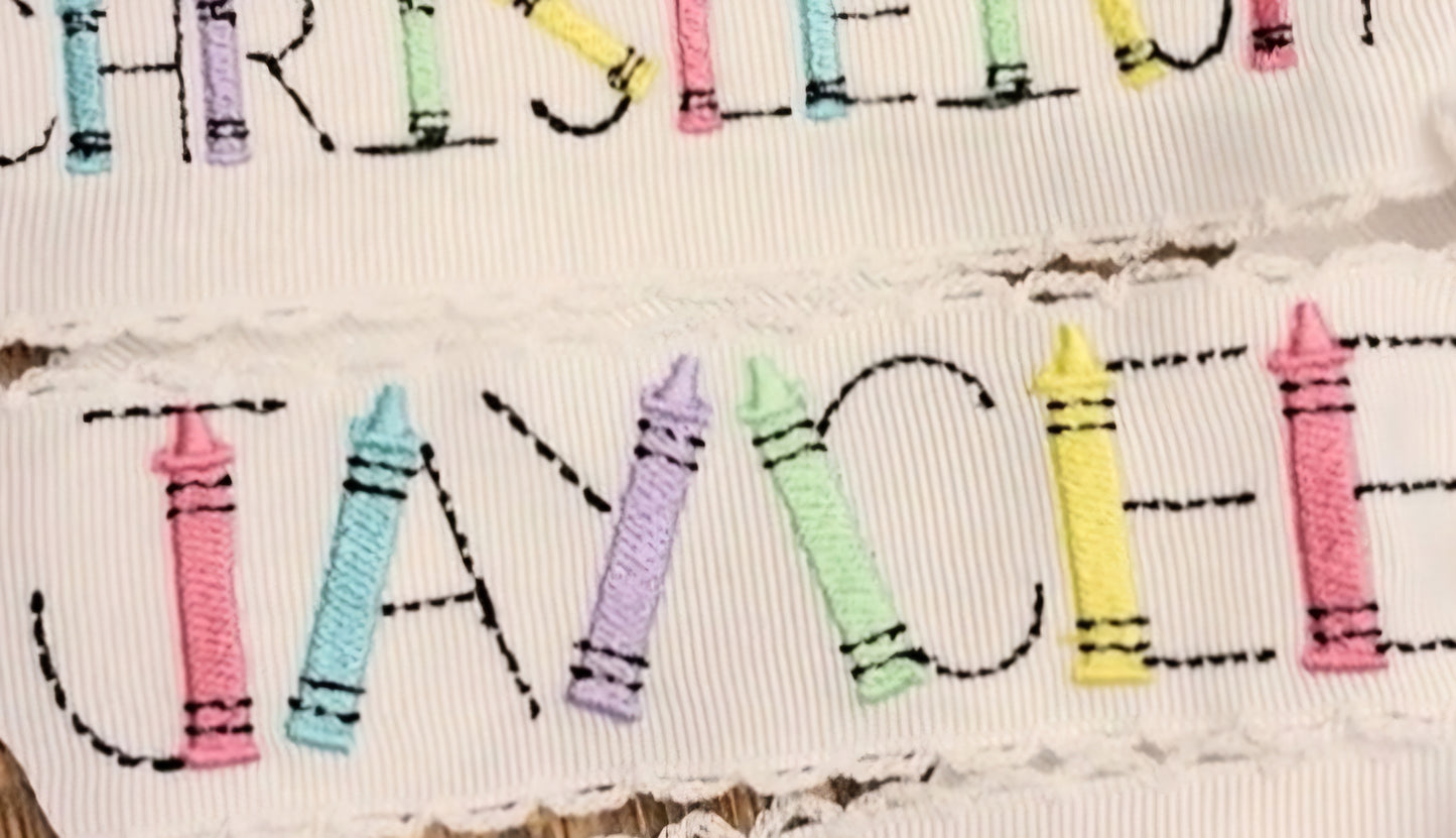 moonstitch school ribbon