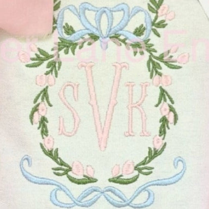 quilted baby sign