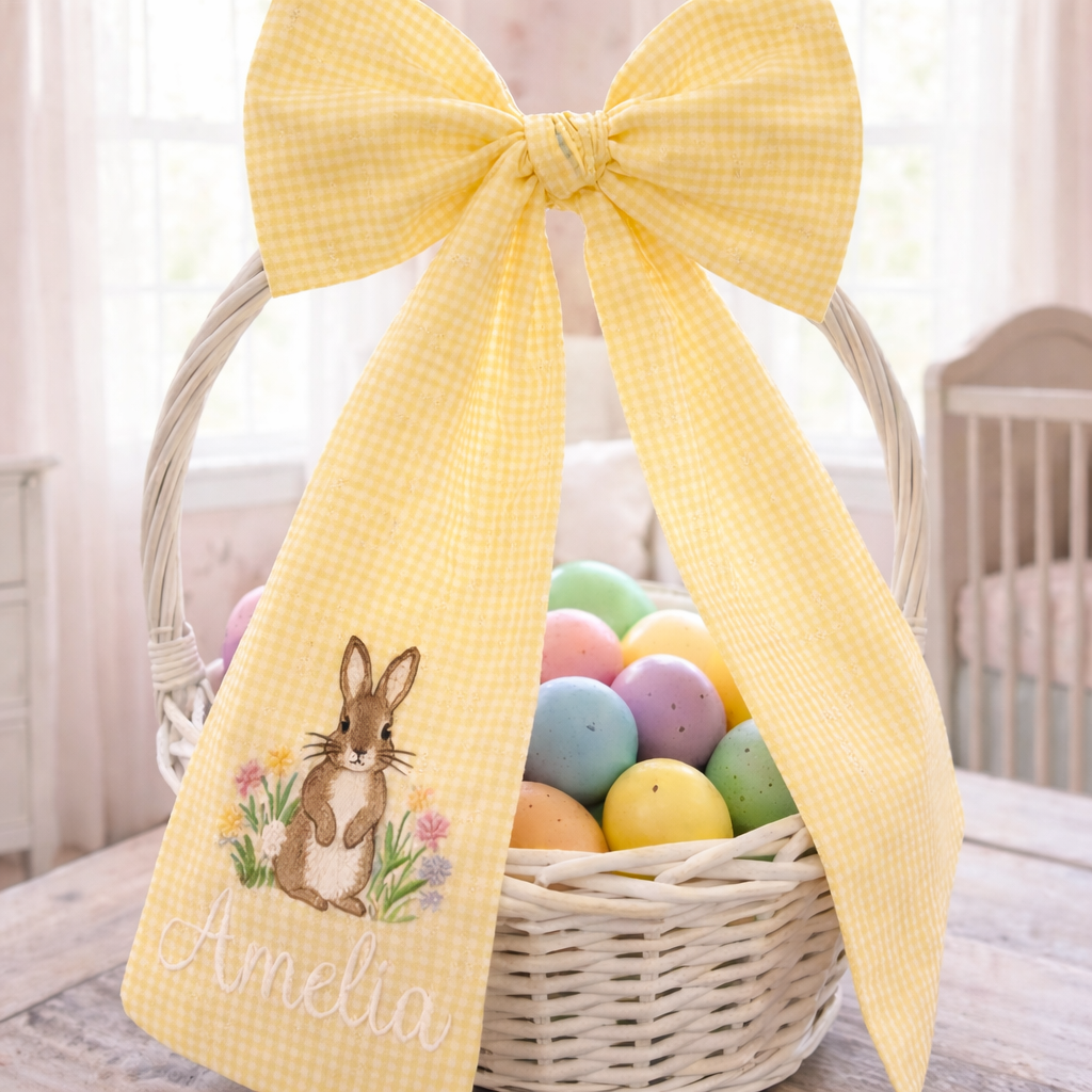 Heirloom Sash- bow for basket