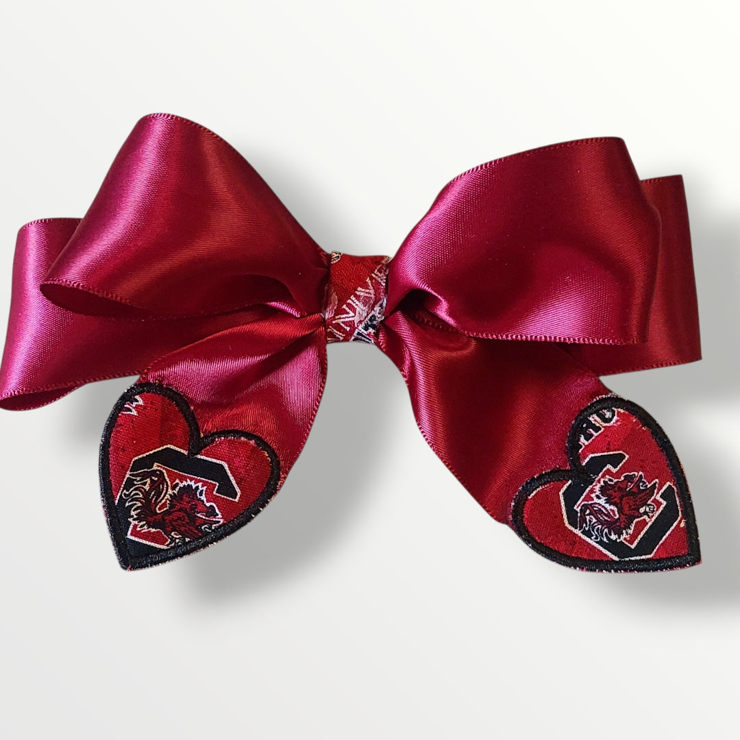 Clemson & Carolina Hairbow