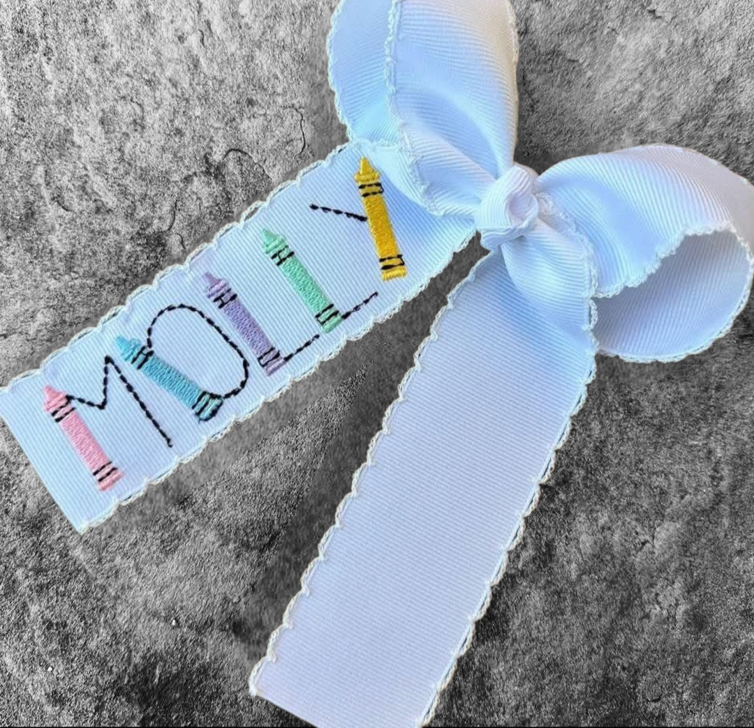 moonstitch school ribbon