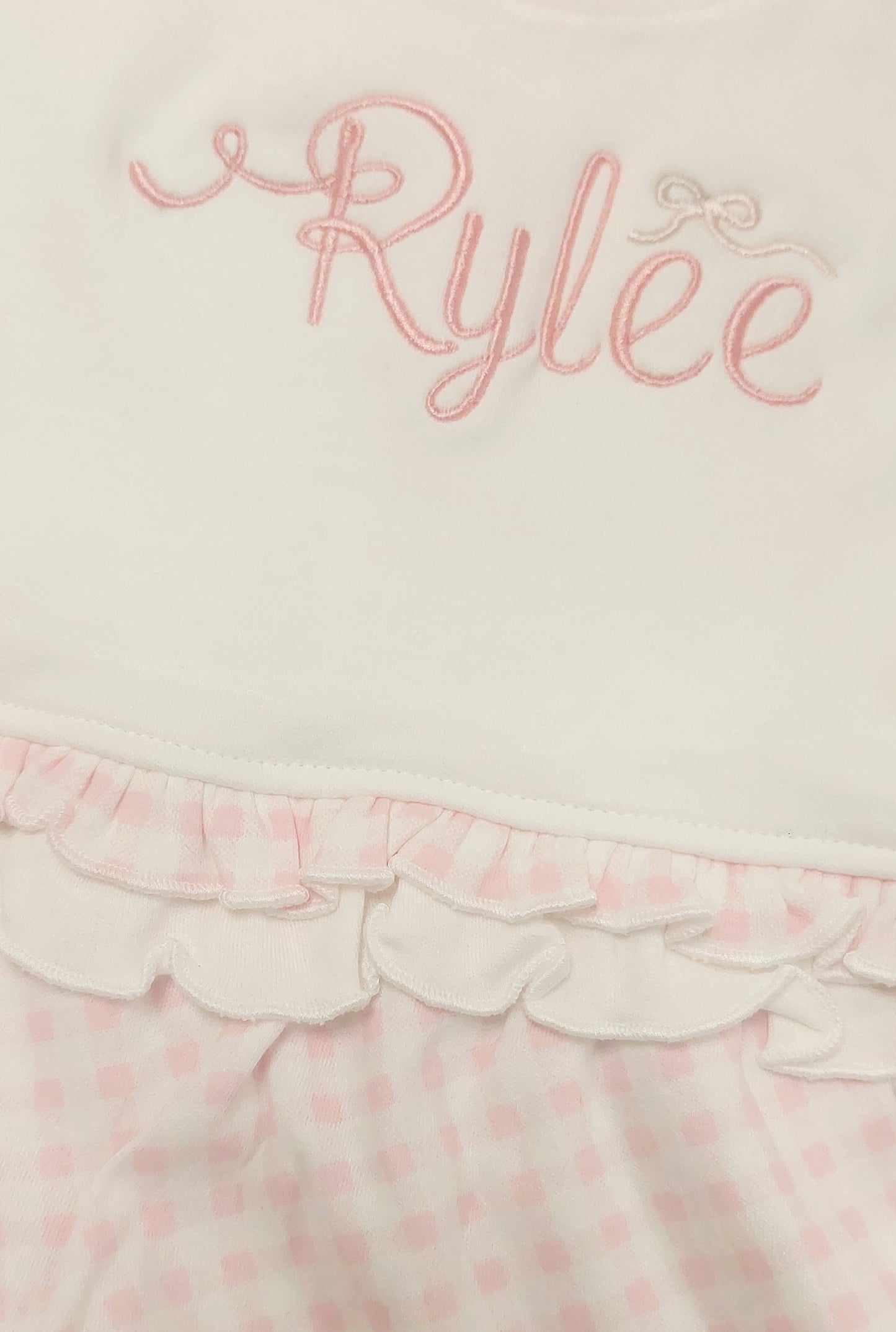 embroidery customization add on
