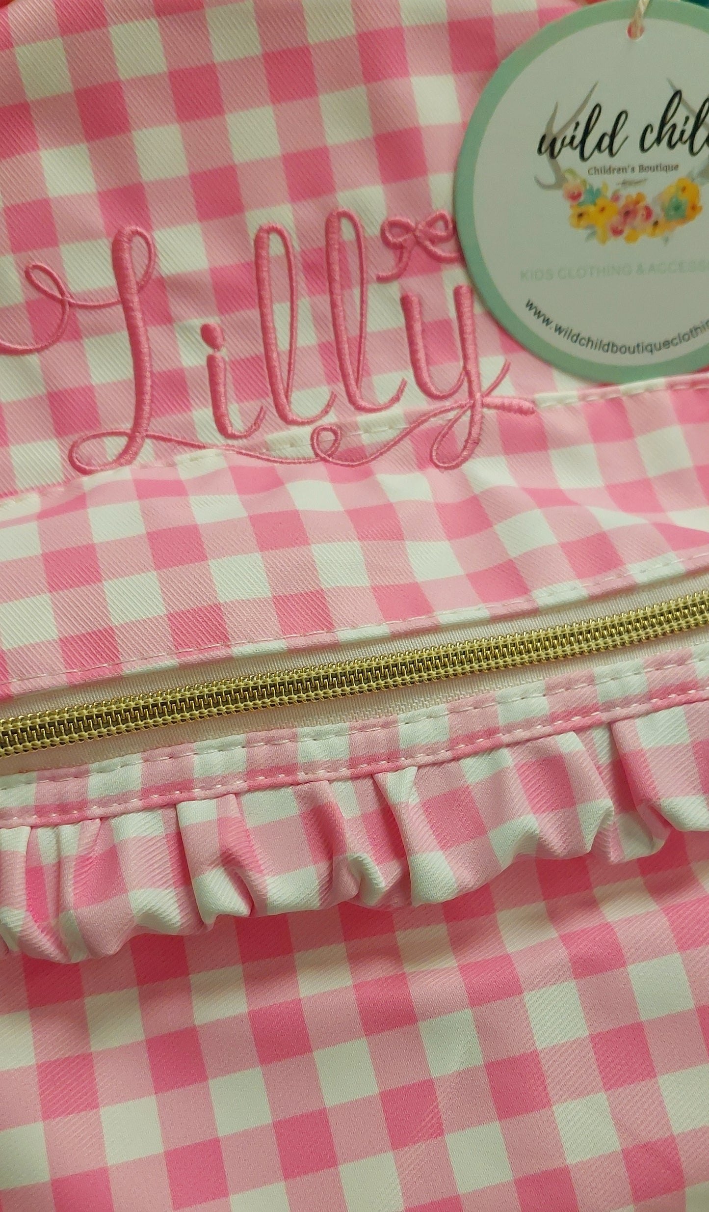 embroidery customization add on
