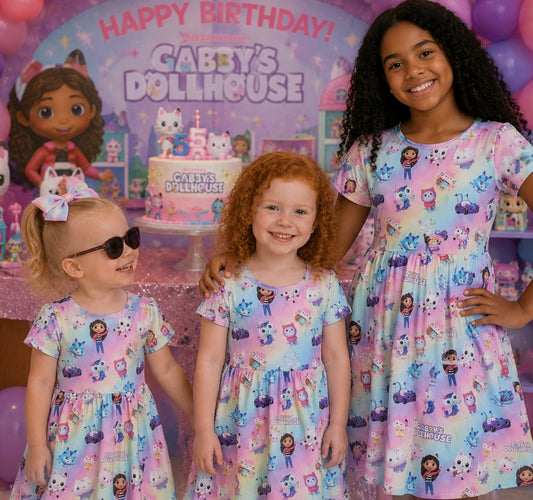 Gabby Cat dress