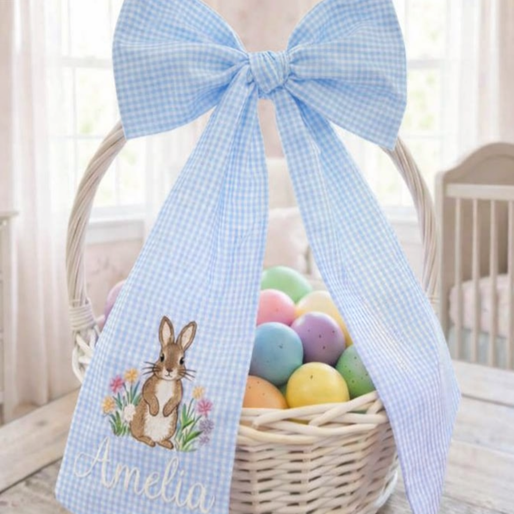 Heirloom Sash- bow for basket