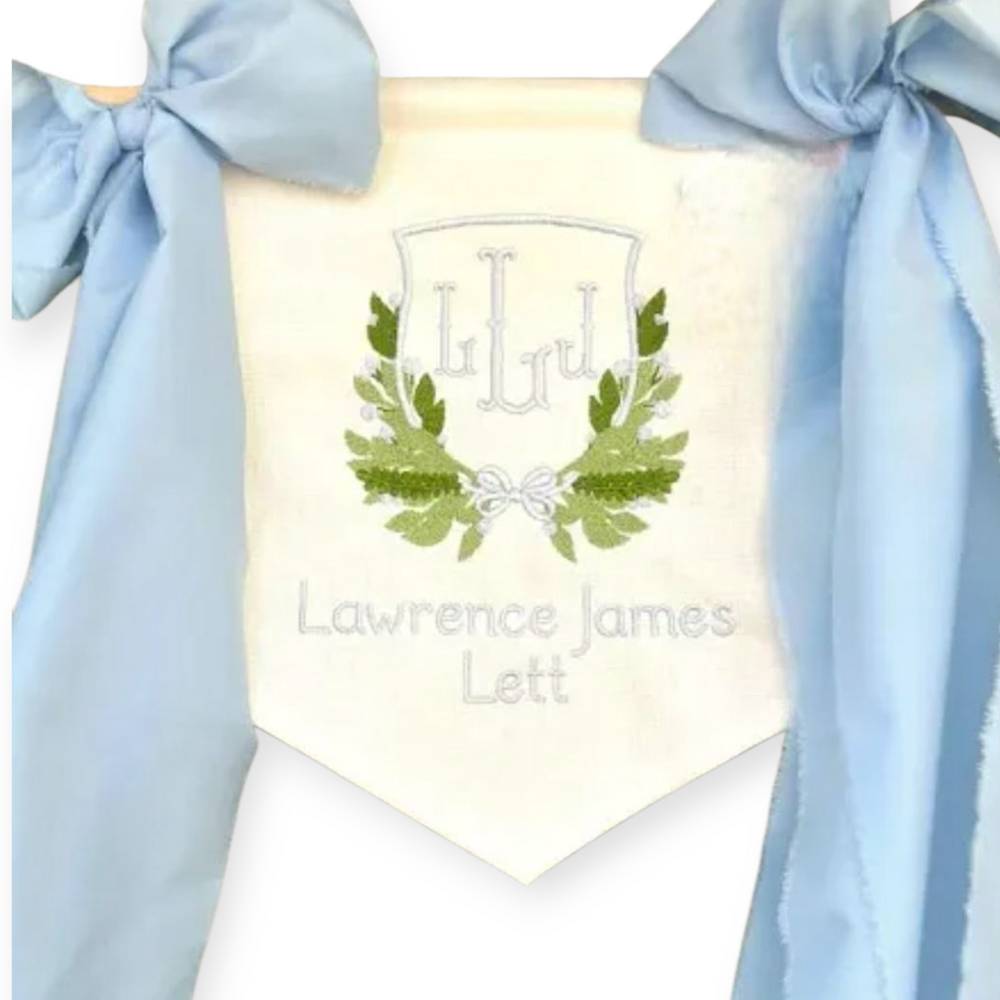 quilted baby sign