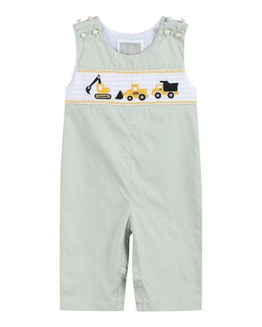 Sage Green Construction Smocked Longall