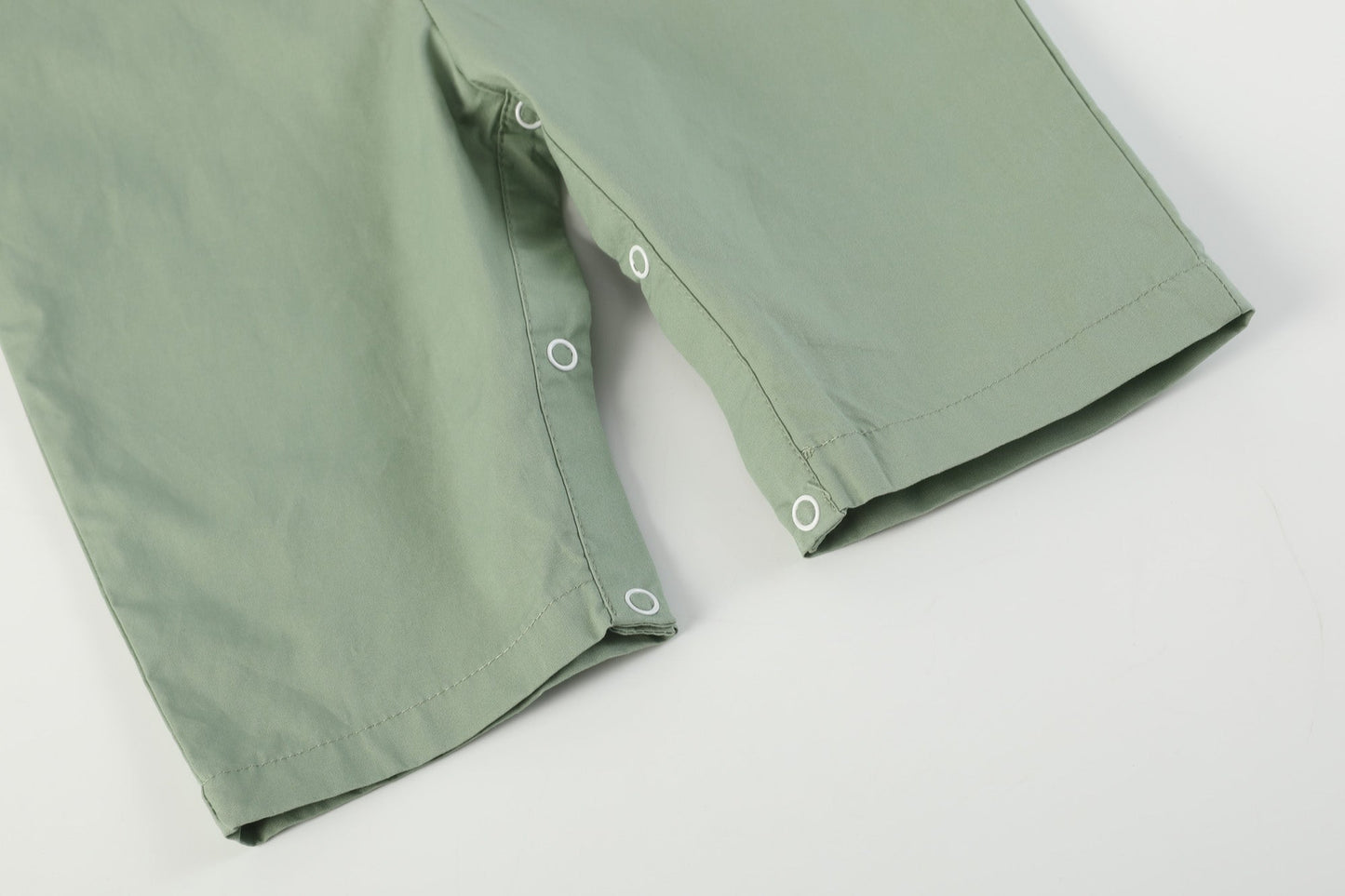 Sage Green Turkey Smocked Longalls