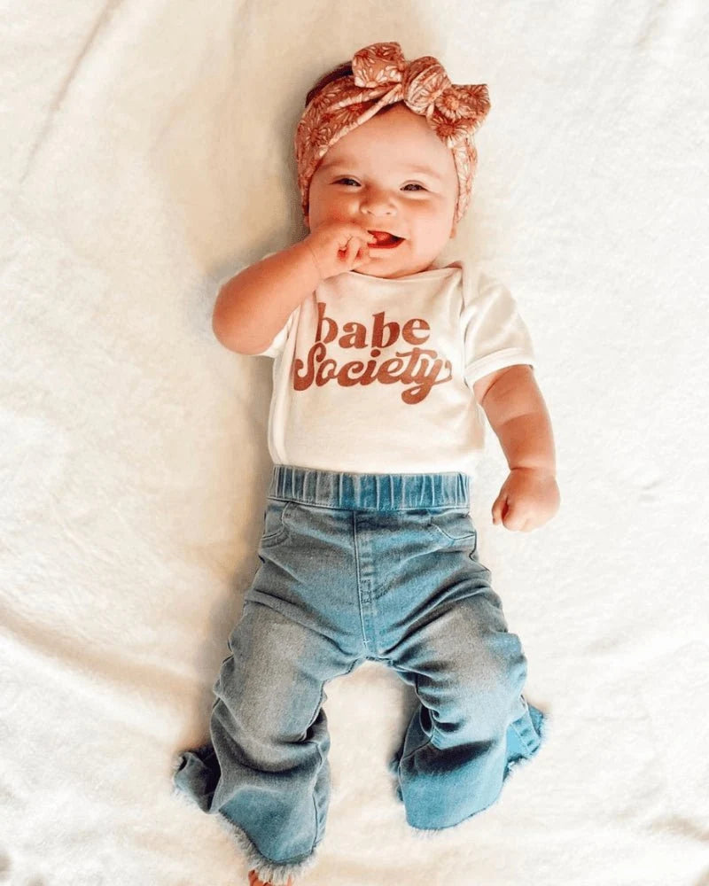 Sophie Denim Bell Bottoms - Light Wash