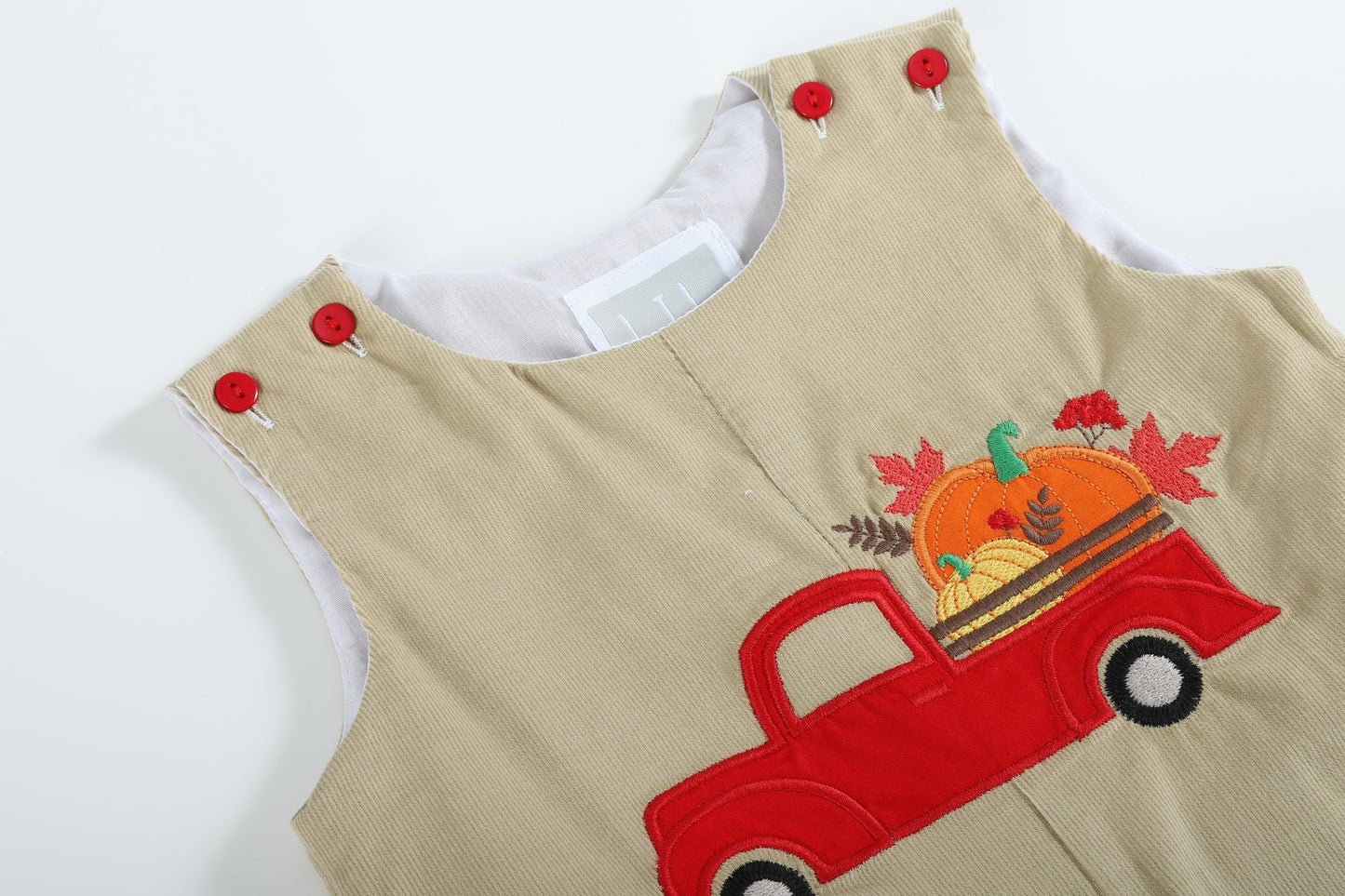 Tan Pumpkin Truck Longalls