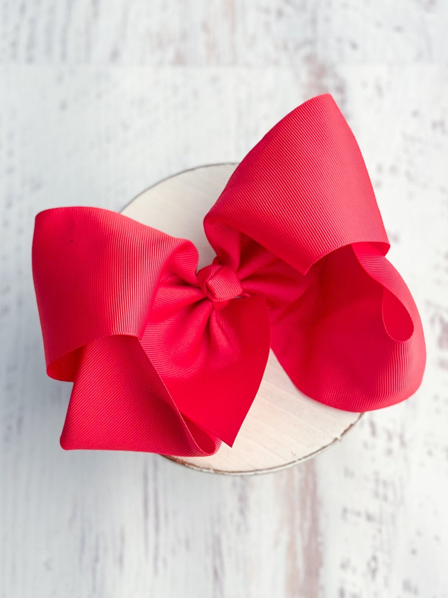 6.5" Texas Size Grosgrain Hair Bow | Alligator or French Clip