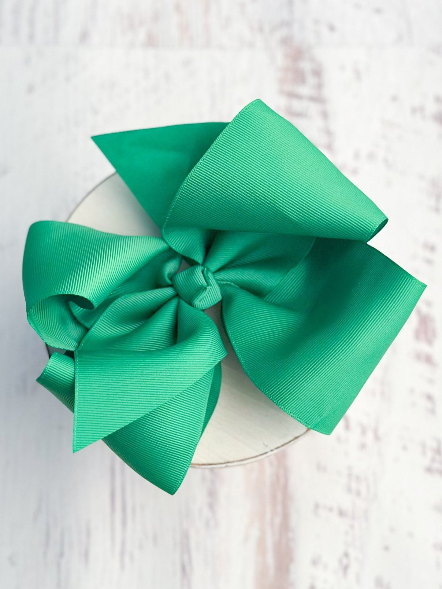 6.5" Texas Size Grosgrain Hair Bow | Alligator or French Clip