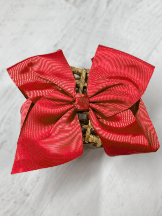 6.5" Texas Size Grosgrain Hair Bow | Alligator or French Clip