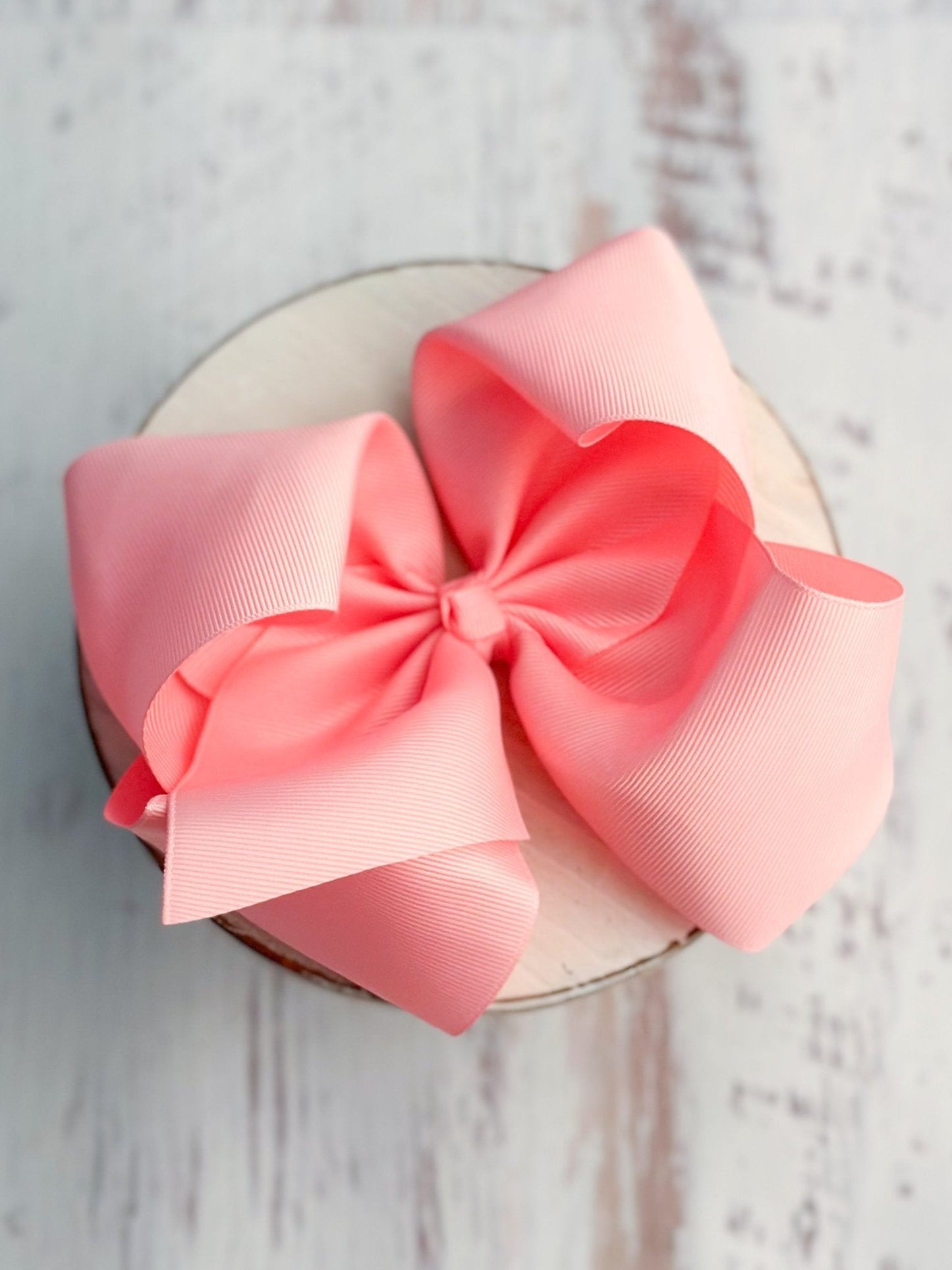6.5" Texas Size Grosgrain Hair Bow | Alligator or French Clip