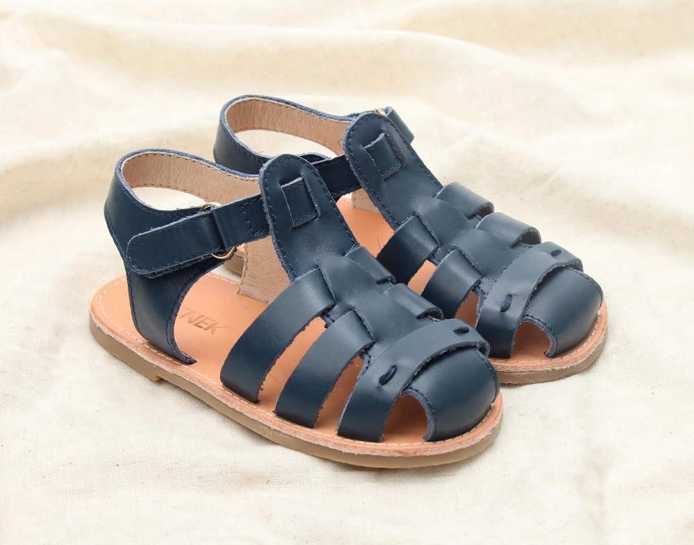 Kids' Italian Leather Sandals | Wide Toe Box for Toddlers| Venetian