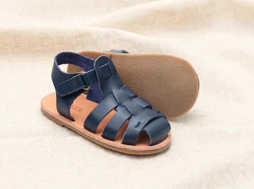 Kids' Italian Leather Sandals | Wide Toe Box for Toddlers| Venetian