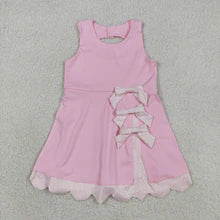 yoga dress scalloped