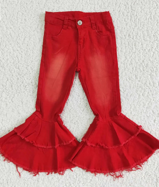Red caboose bell jeans